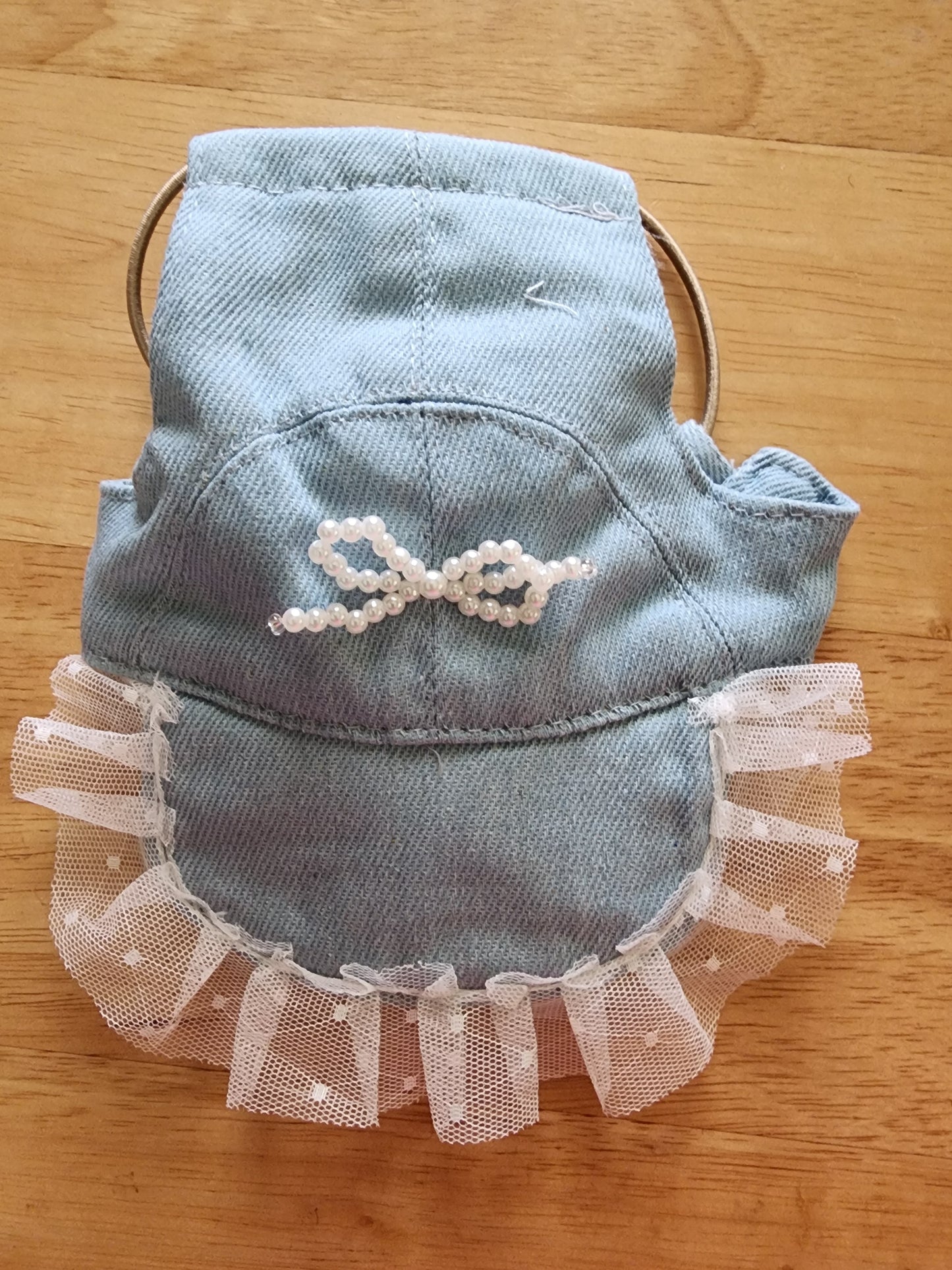 Denim Drama Hat