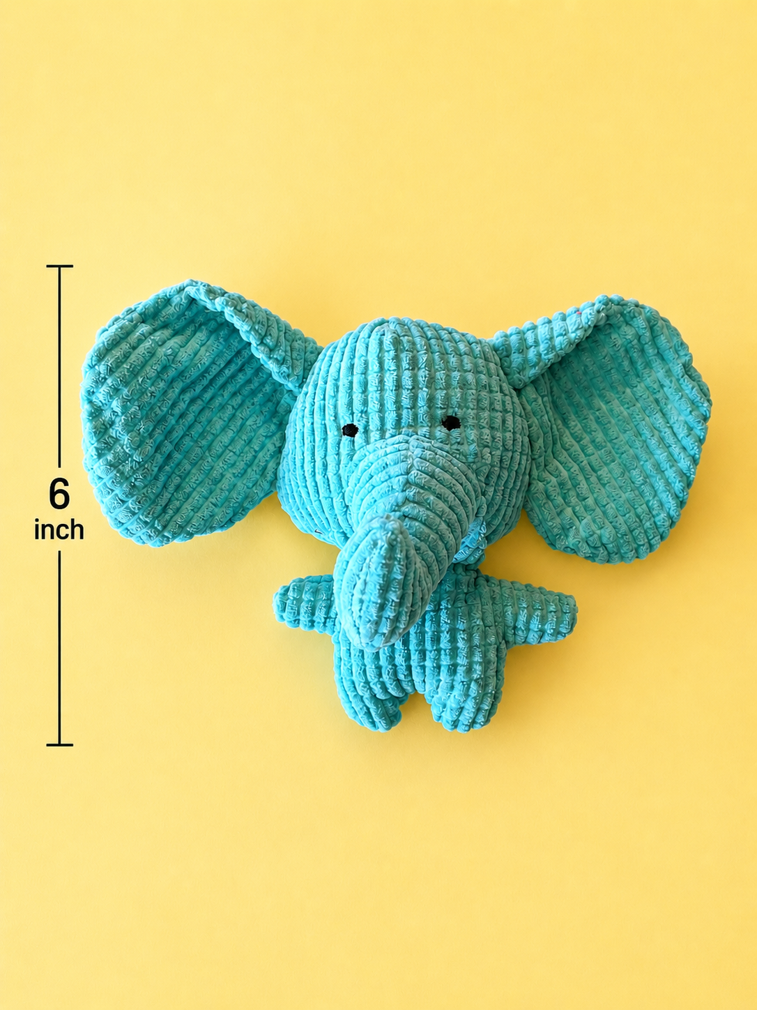 🐘 Squeak Big or Go Home™ Elephant Dog Toy