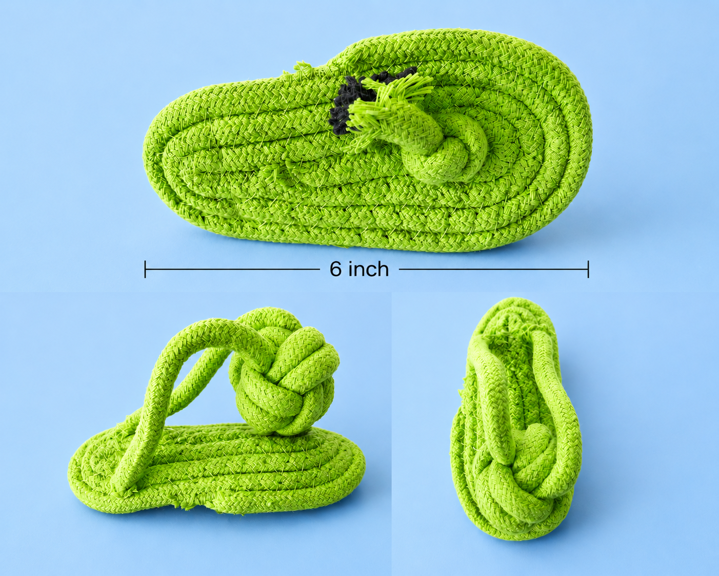 Knotty by Nature Dog Toy – Built for Tiny Angels & Little Assholes