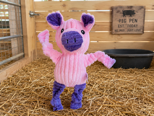 🐷 Pig Pen Rebel Plush Dog Toy