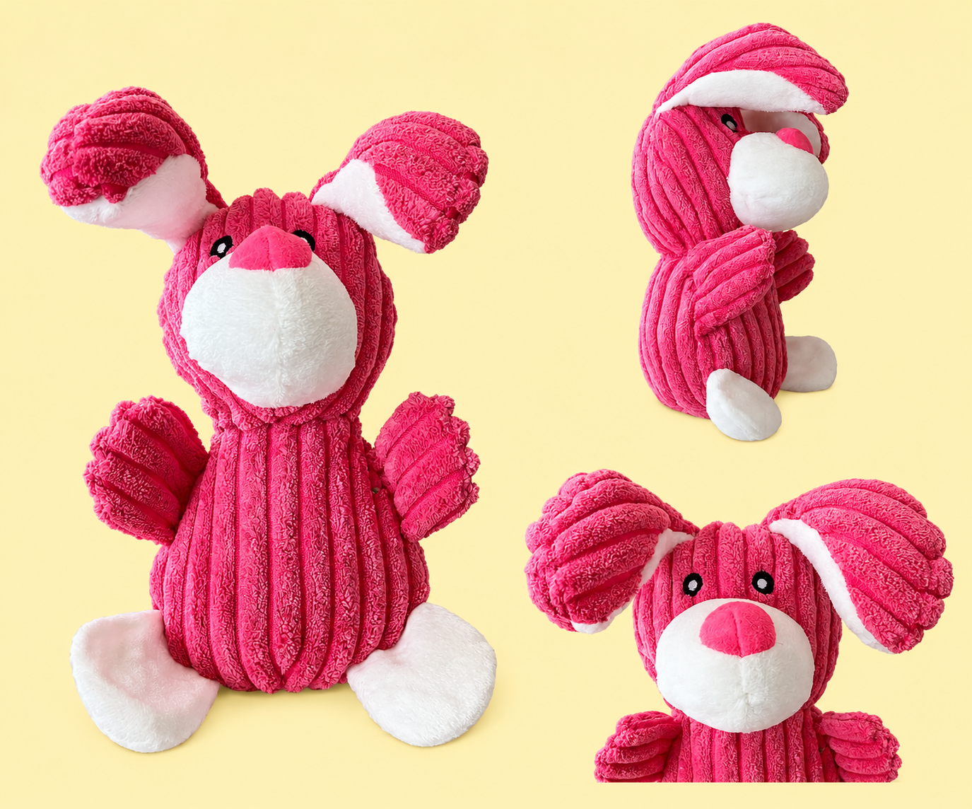 **Bunny Business: Some Bunny Chose Chaos Dog Toy**