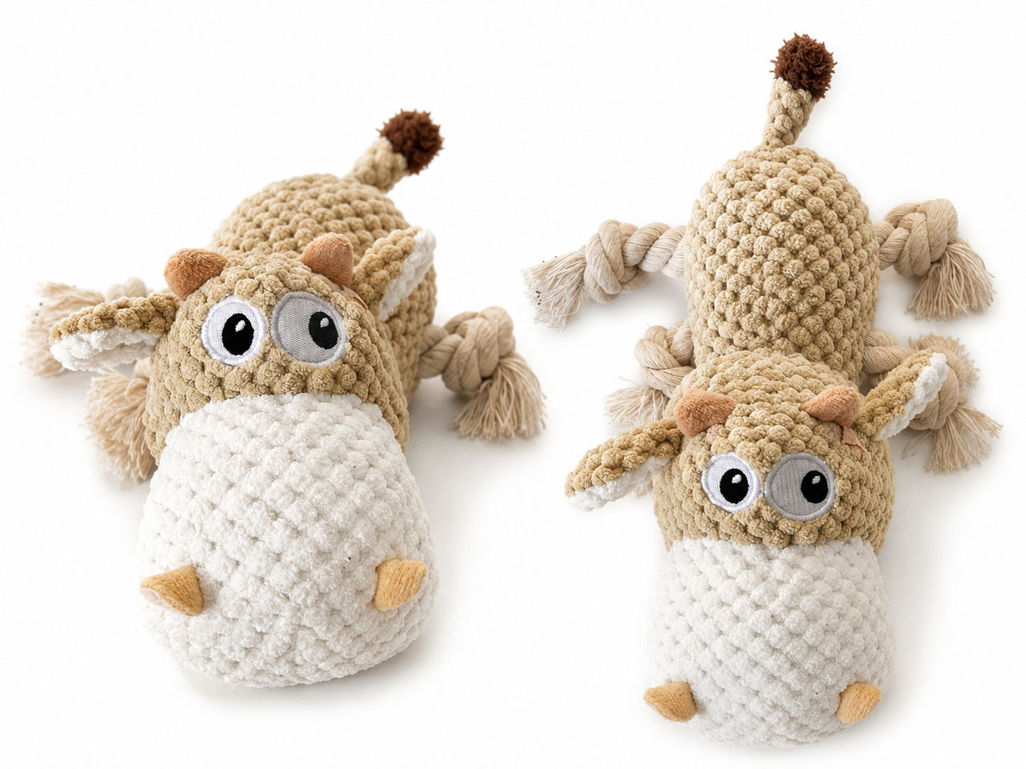 Holy Cow!™ Plush Cow Dog Toy