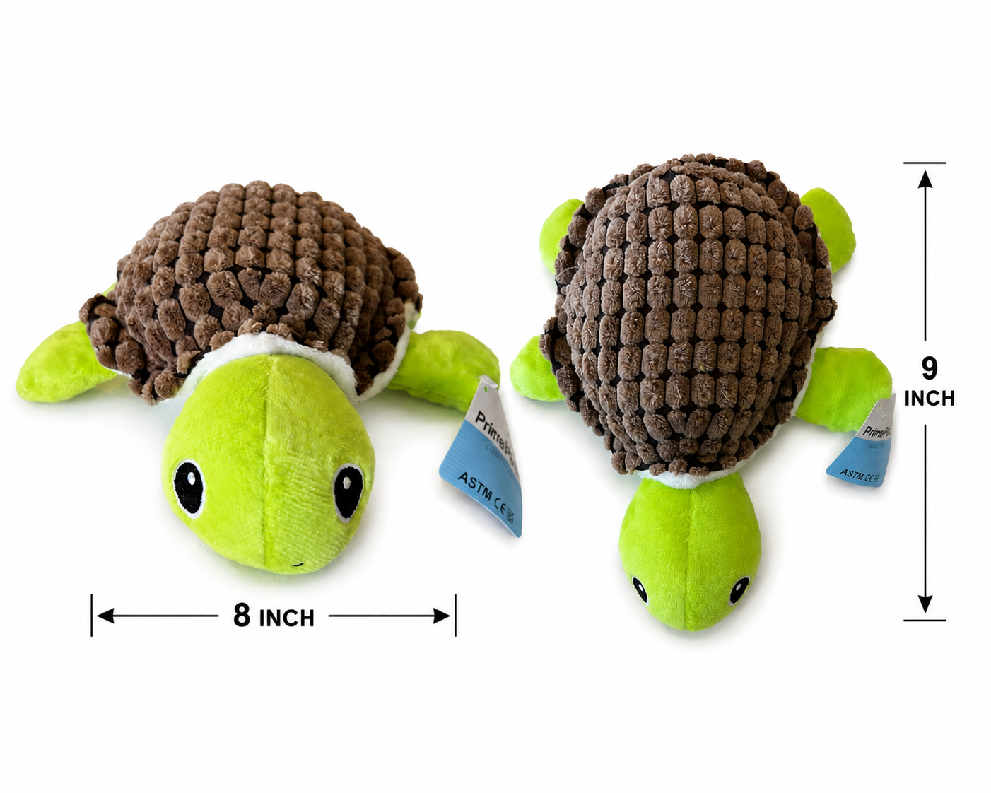 Shell Yeah!™ Plush Sea Turtle Dog Toy