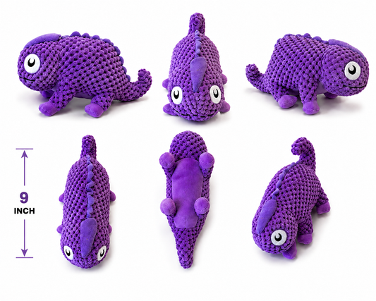 Sassy Chameleon Dog Toy
