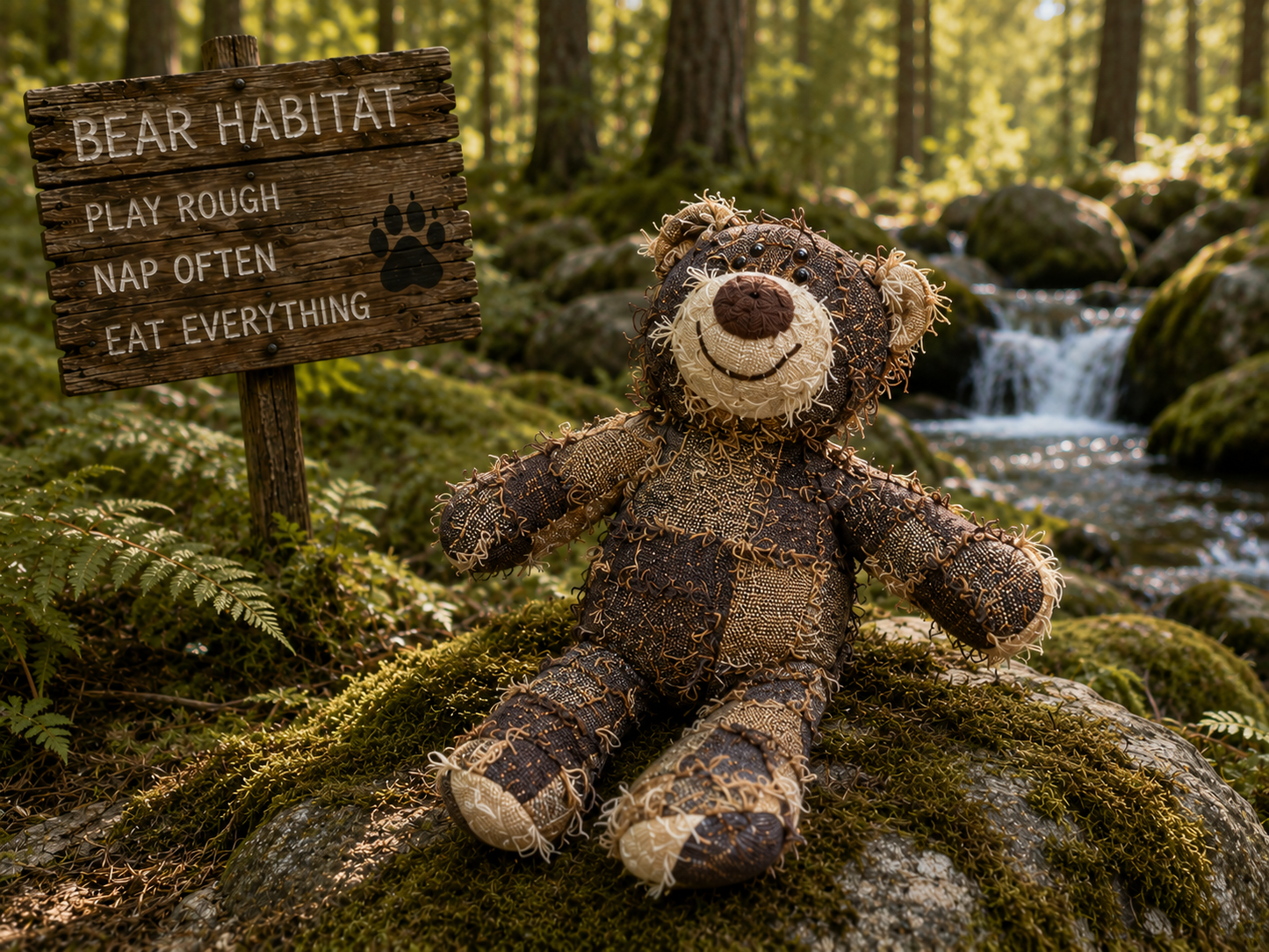 🐻 Bearly Behavin' Plush Bear Dog Toy