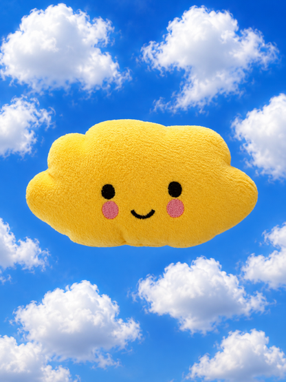 ☁️ Cloud Nine Squeaker Plush Dog Toy – Float Into Fun