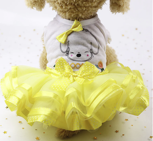 Lil Miss Sunshine & Shenanigans - Tulle & Lace Pet Princess Gown