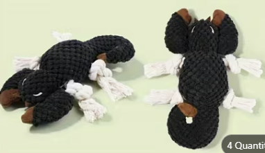The Lobster Mobster - Squeaky Plush & Rope Ocean Dog Toy